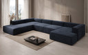 Designer Sofa Lesley U XXL in Samt