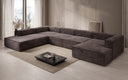 Designer Sofa Lesley U XXL aus Kord