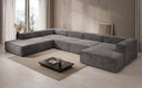 Designer Sofa Lesley U XXL aus Kord
