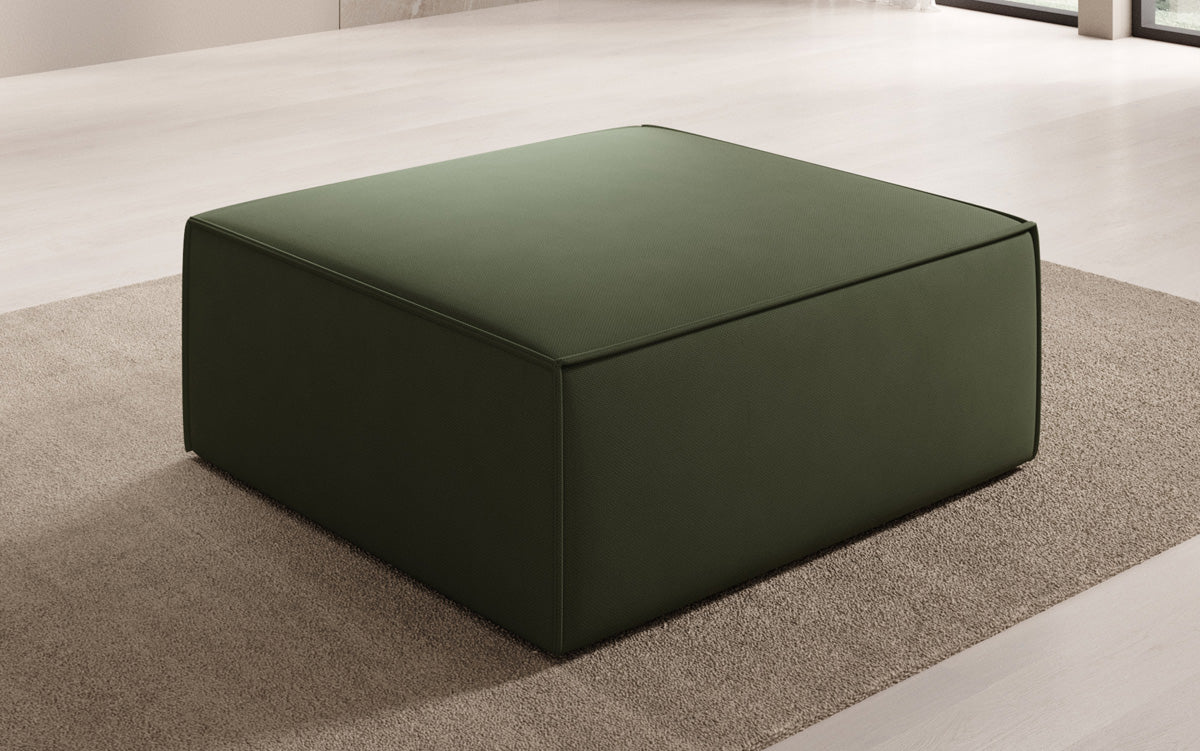 Lesley side stool in fabric