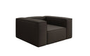 Designer Sofa-Sessel Lesley aus Stoff