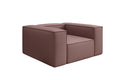 Designer Sofa-Sessel Lesley aus Stoff