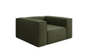 Designer Sofa-Sessel Lesley aus Stoff