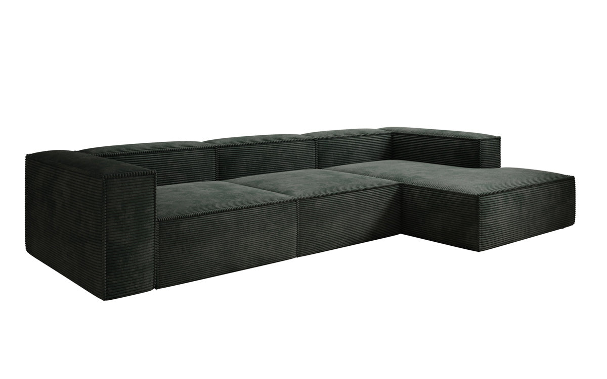 Designer Sofa Lesley L aus Cord