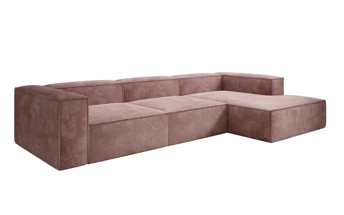Designer Sofa Lesley L aus Cord