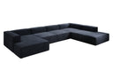 Designer Sofa Lesley U XXL in Samt