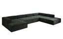 Designer Sofa Lesley U XXL aus Kord