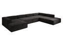 Designer Sofa Lesley U XXL aus Kord
