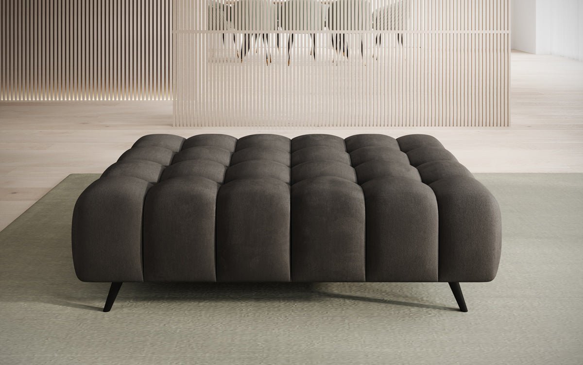 Beistellhocker Amora aus Samt