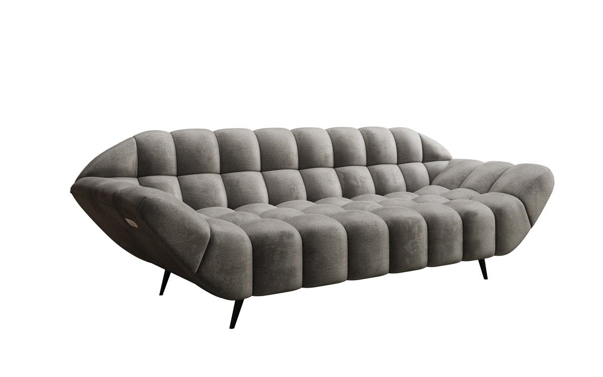 Designer 3-Seater Sofa Amora in Velvet