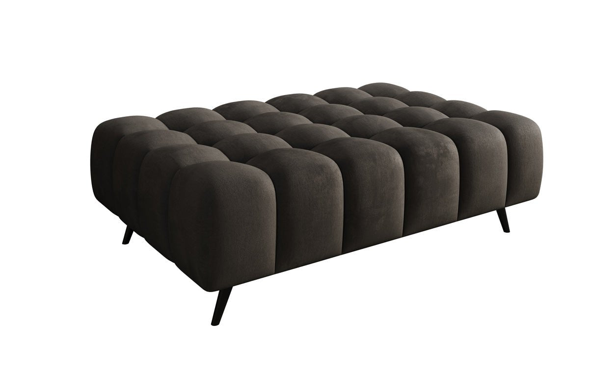 Beistellhocker Amora aus Samt