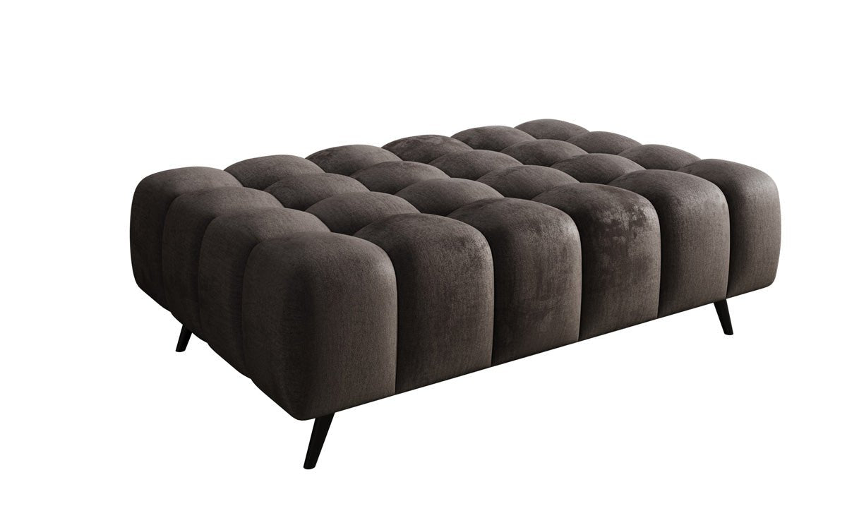 Beistellhocker Amora aus Samt