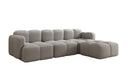 Canapé d’angle design Celly en Bouclé