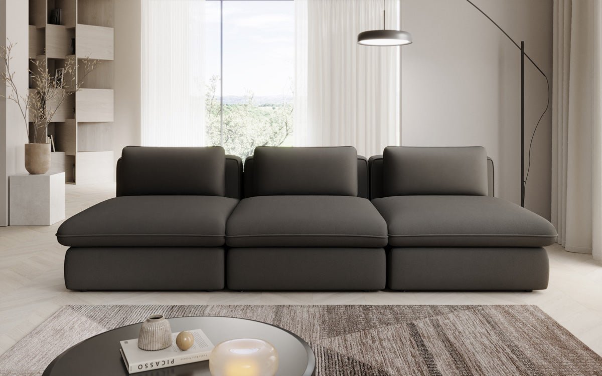 Canapé design Cuddle 3 places en Tissu
