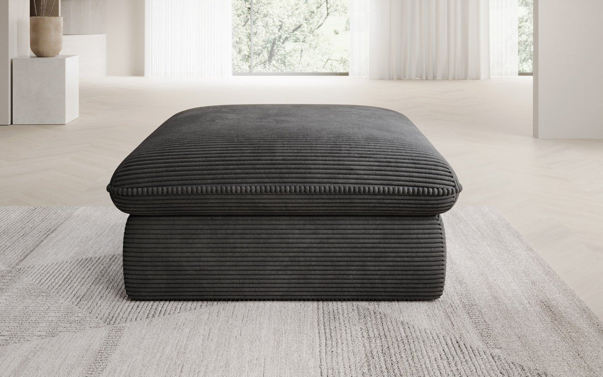 Side stool Cuddle in Corduroy 90x90cm
