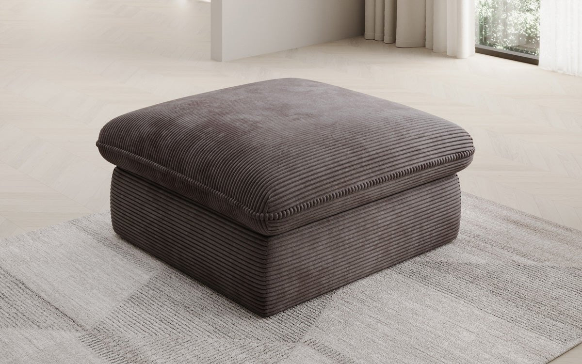 Side stool Cuddle in Corduroy 90x90cm