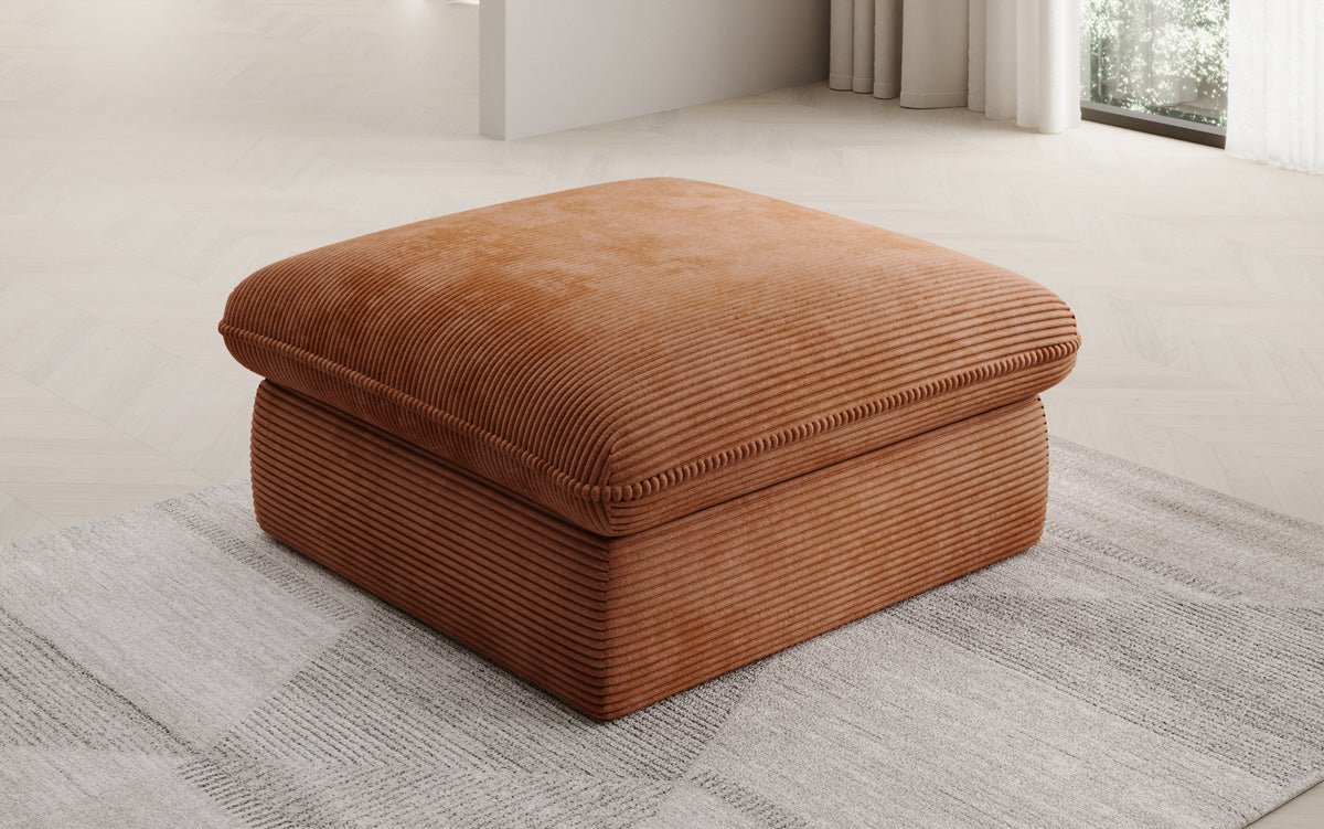 Side stool Cuddle in Corduroy 90x90cm