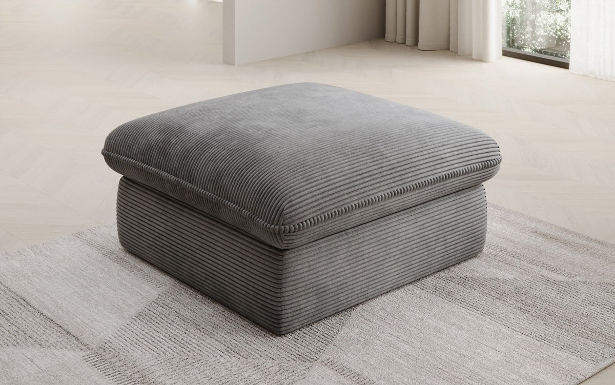 Side stool Cuddle in Corduroy 90x90cm