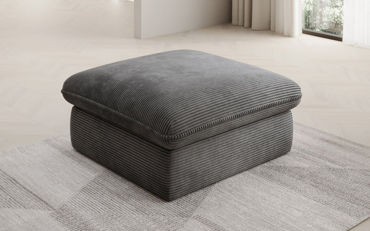Side stool Cuddle in Corduroy 90x90cm