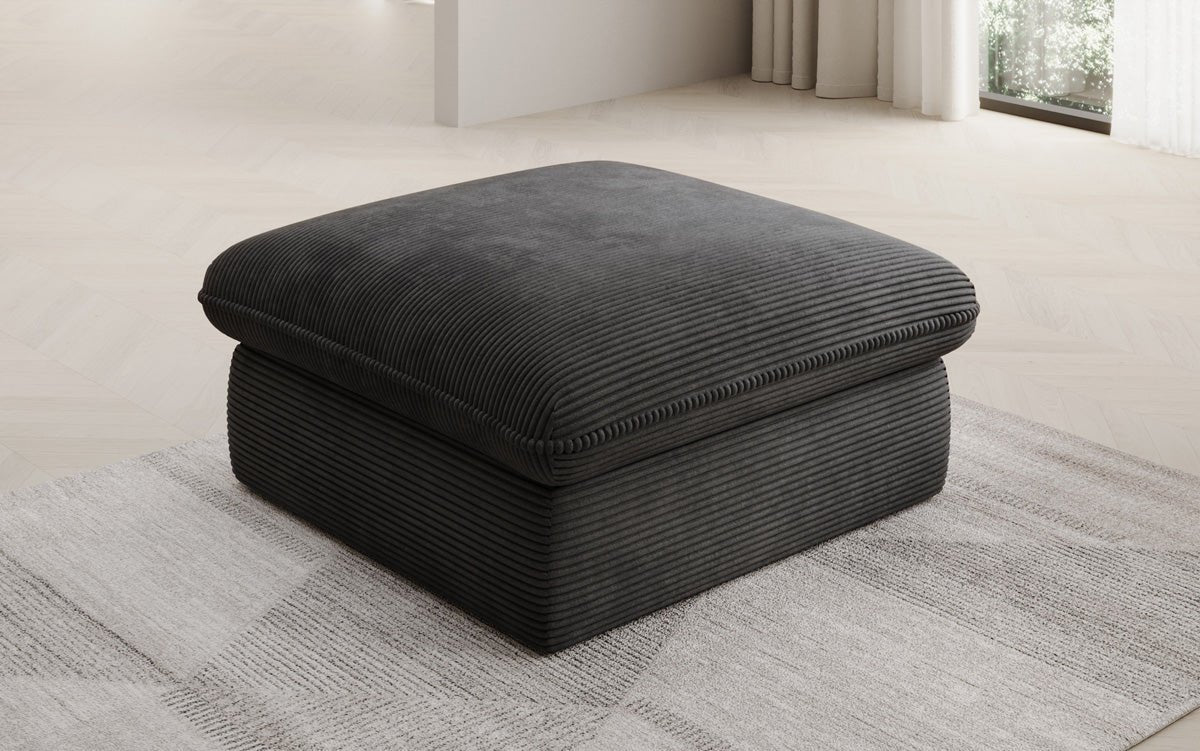Side stool Cuddle in Corduroy 90x90cm