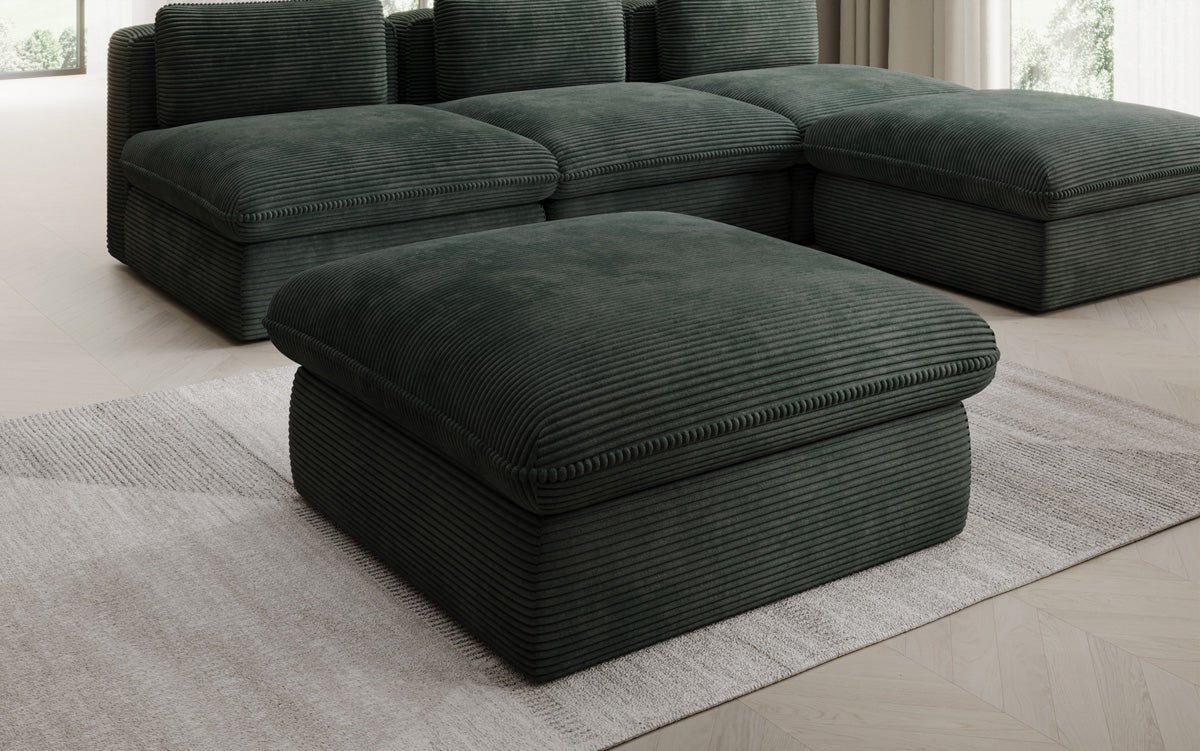 Side stool Cuddle in Corduroy 90x90cm