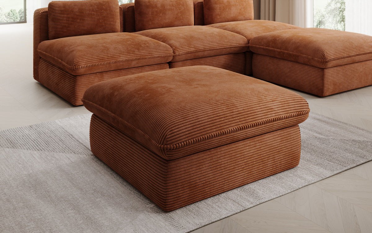 Side stool Cuddle in Corduroy 90x90cm