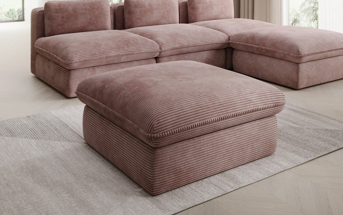 Side stool Cuddle in Corduroy 90x90cm