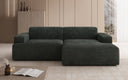 Designer Ecksofa Monza in Cord
