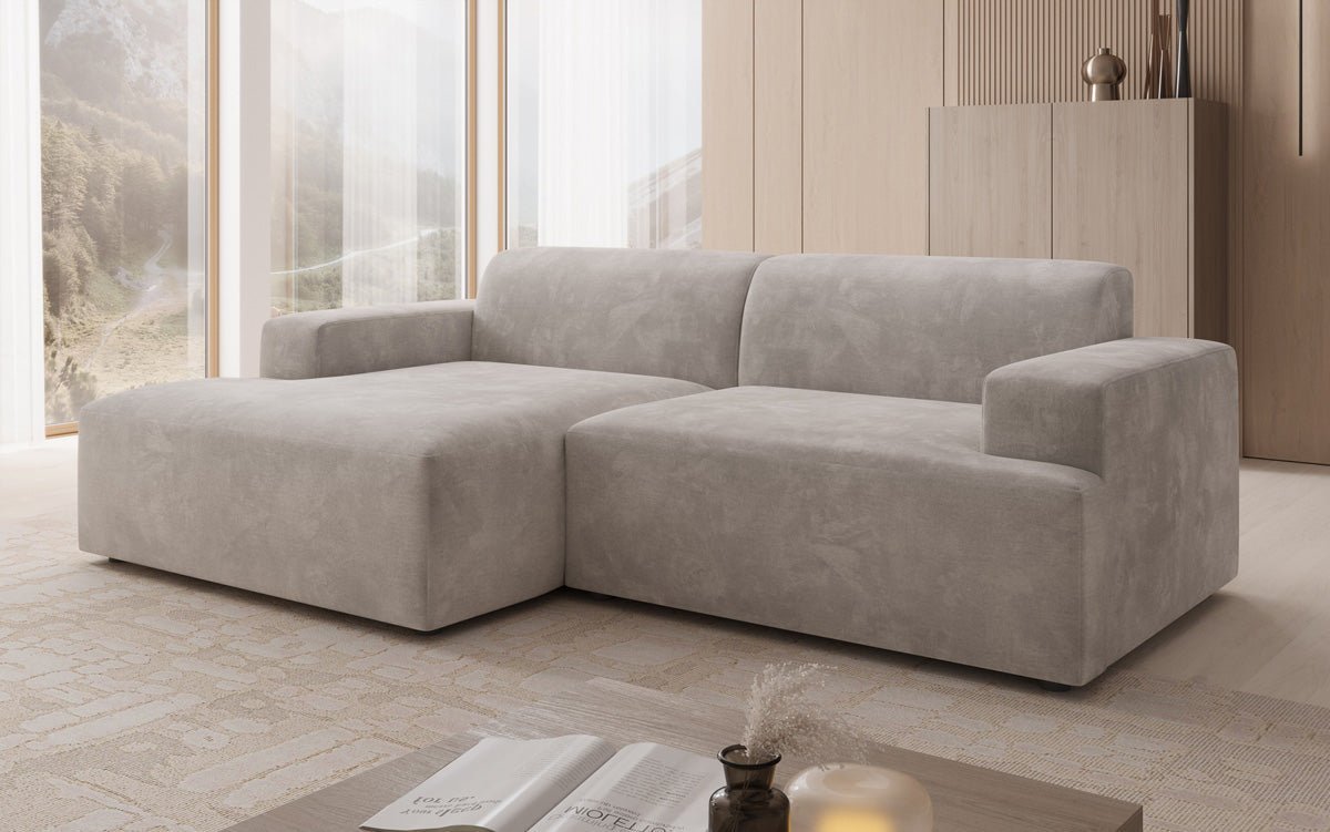 Designer Sofa Monza L a Samt