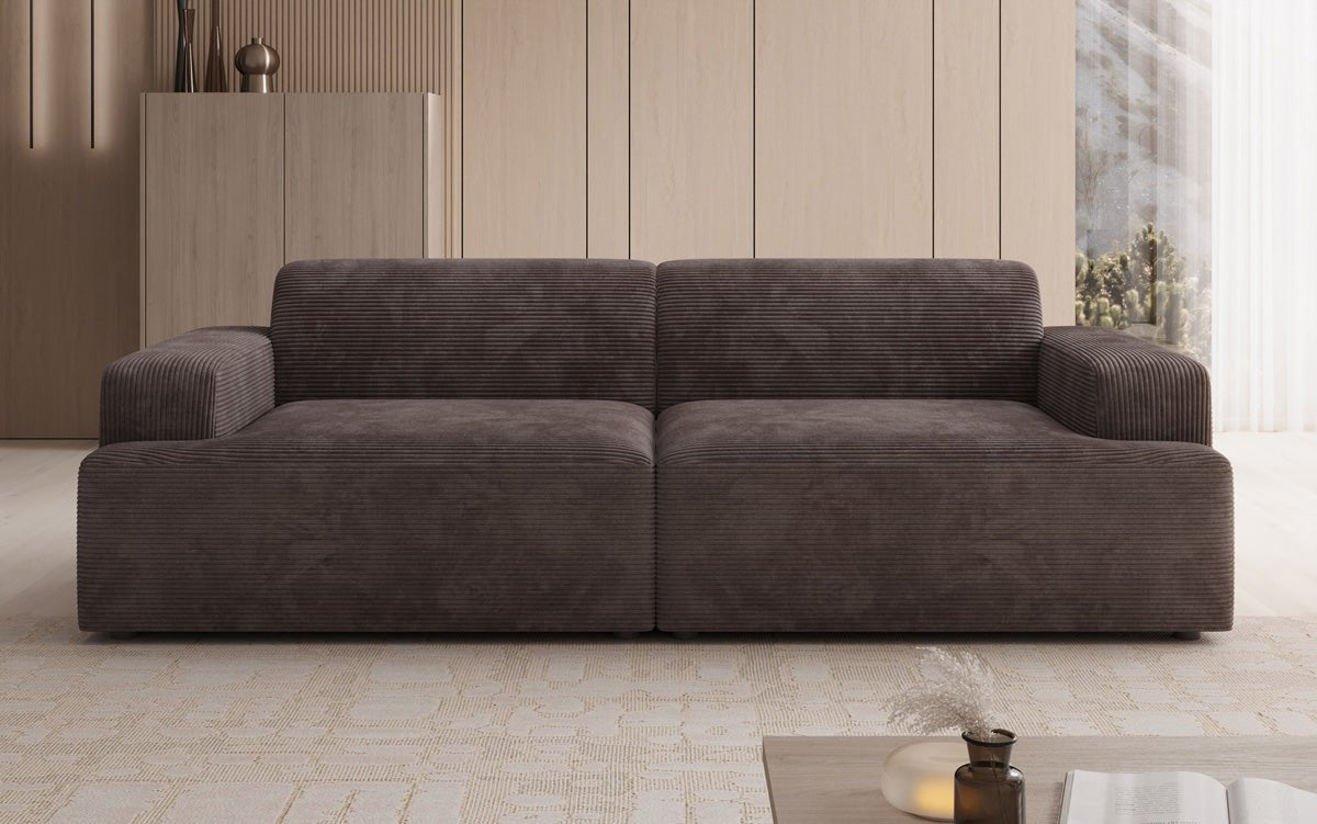 Designer 3 Seater Sofa Monza in Corduroy