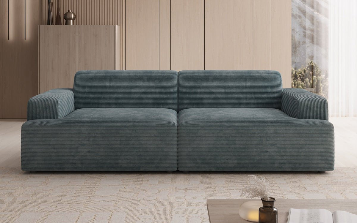 Designer 3 Seater Sofa Monza in Corduroy