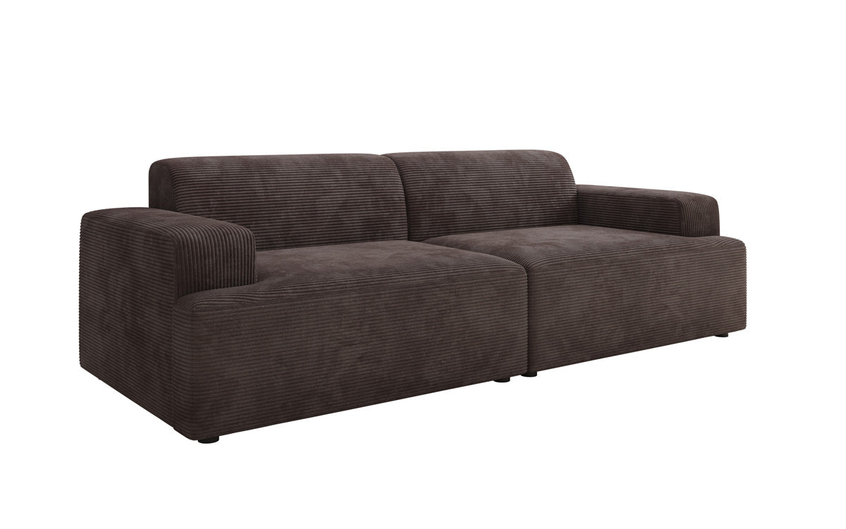 Designer 3 Seater Sofa Monza in Corduroy
