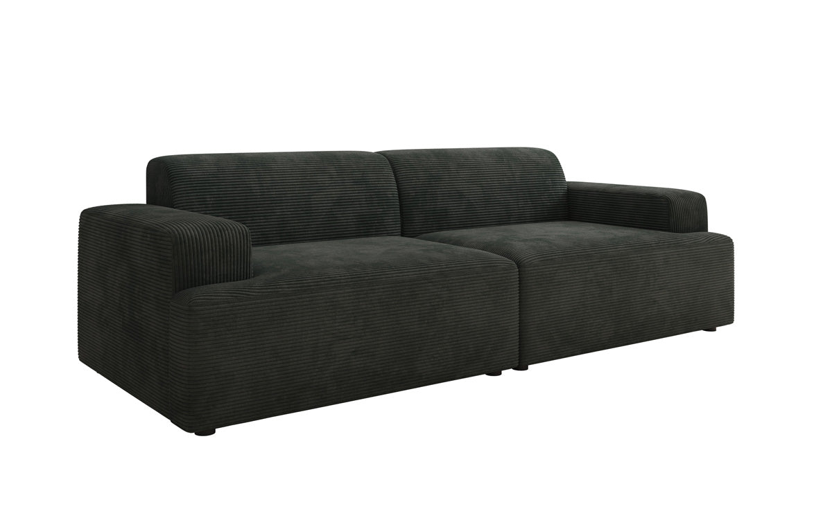 Designer 3 Seater Sofa Monza in Corduroy