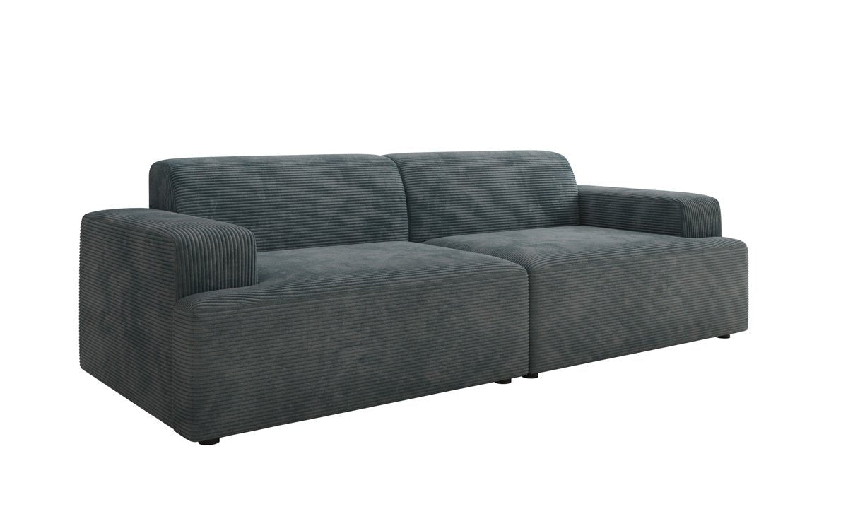 Designer 3 Seater Sofa Monza in Corduroy