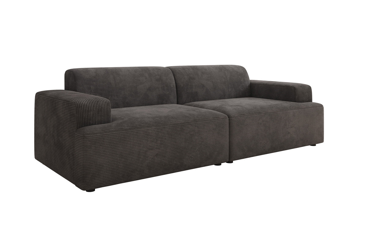 Designer 3 Seater Sofa Monza in Corduroy
