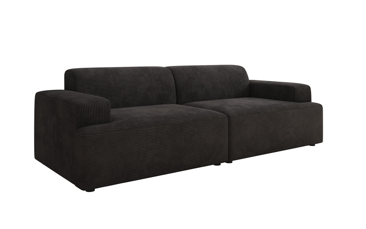 Designer 3 Seater Sofa Monza in Corduroy