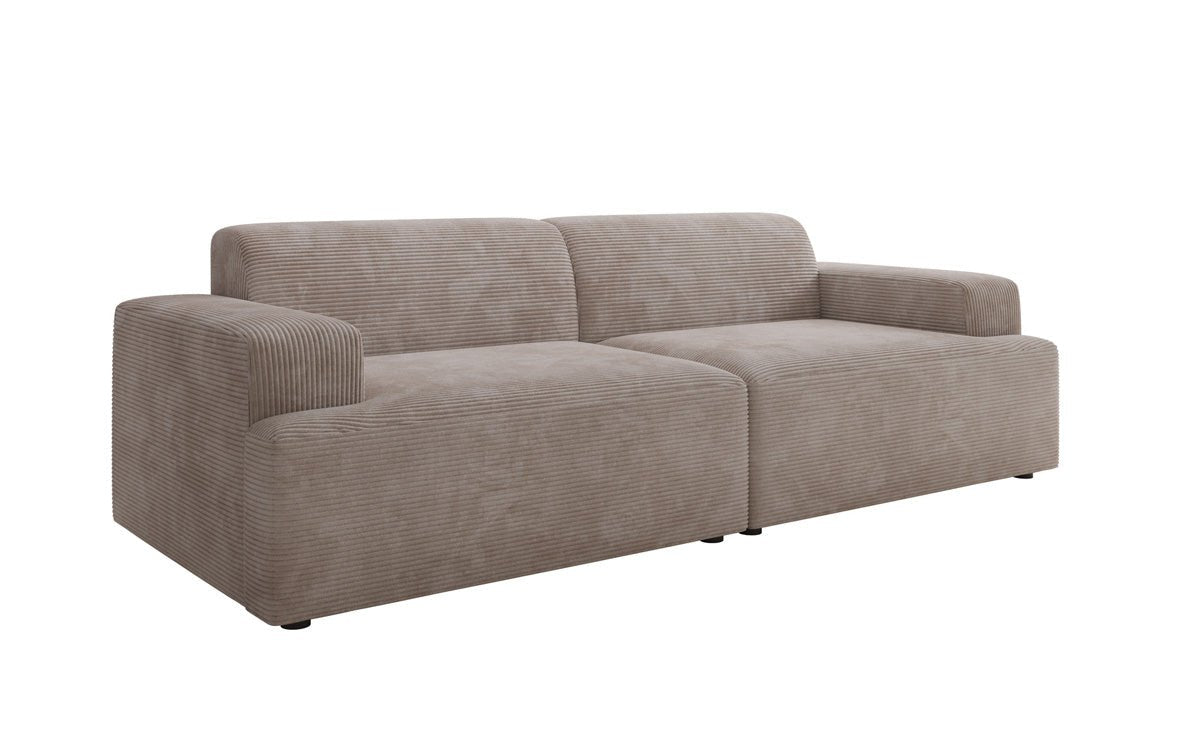 Designer 3 Seater Sofa Monza in Corduroy
