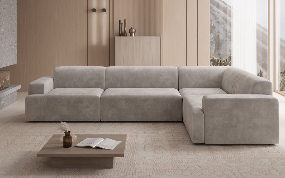 Designer Sofa Monza Living Landscape L in Velvet