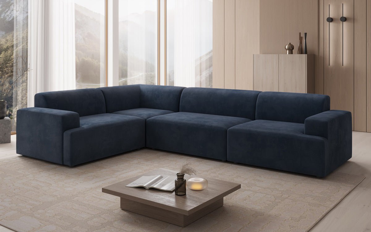 Designer Sofa Monza Living Landscape L in Velvet