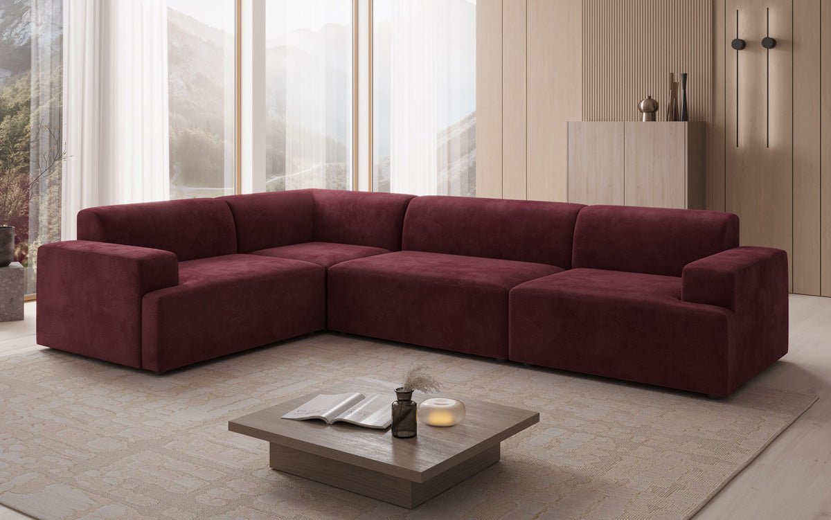 Designer Sofa Monza Living Landscape L in Velvet