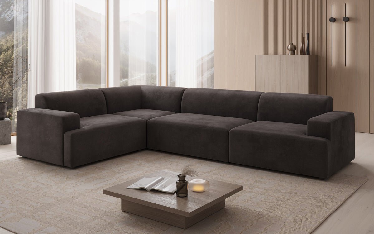 Designer Sofa Monza Living Landscape L in Velvet