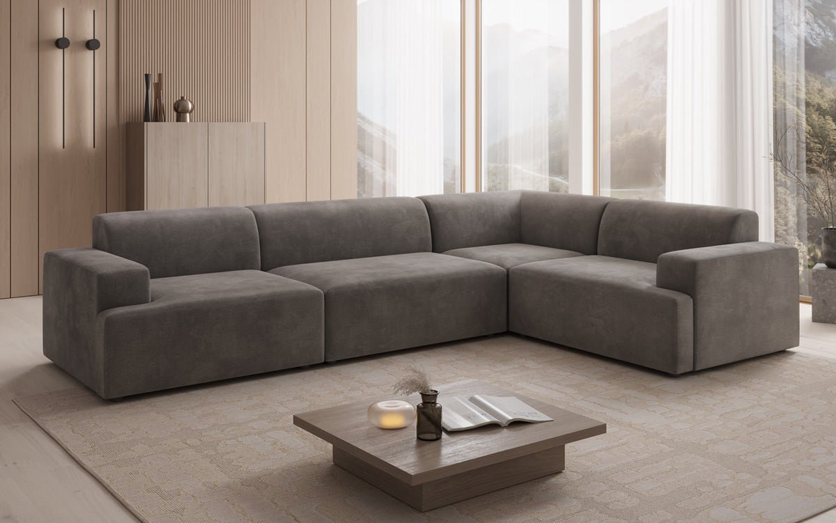 Designer Sofa Monza Living Landscape L in Velvet