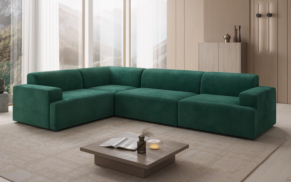 Designer Sofa Monza Living Landscape L in Velvet