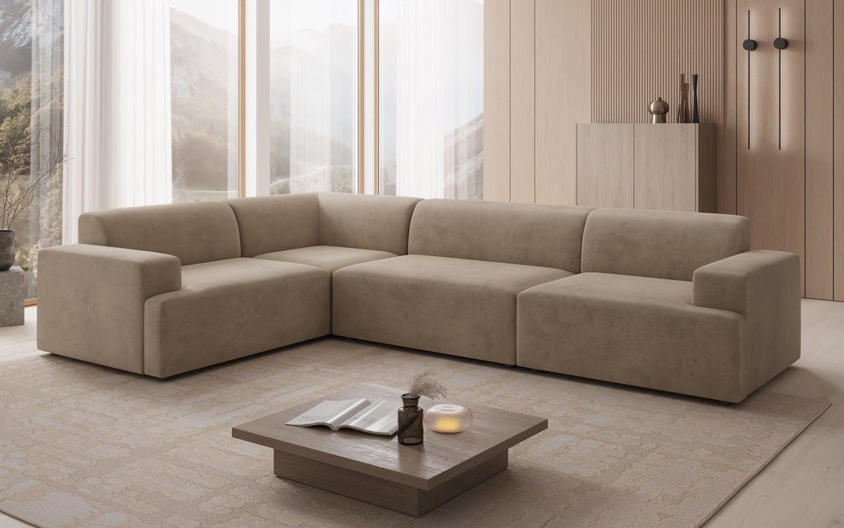Designer Sofa Monza Living Landscape L in Velvet