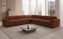 Designer corner sofa Monza XXL living landscape in Corduroy