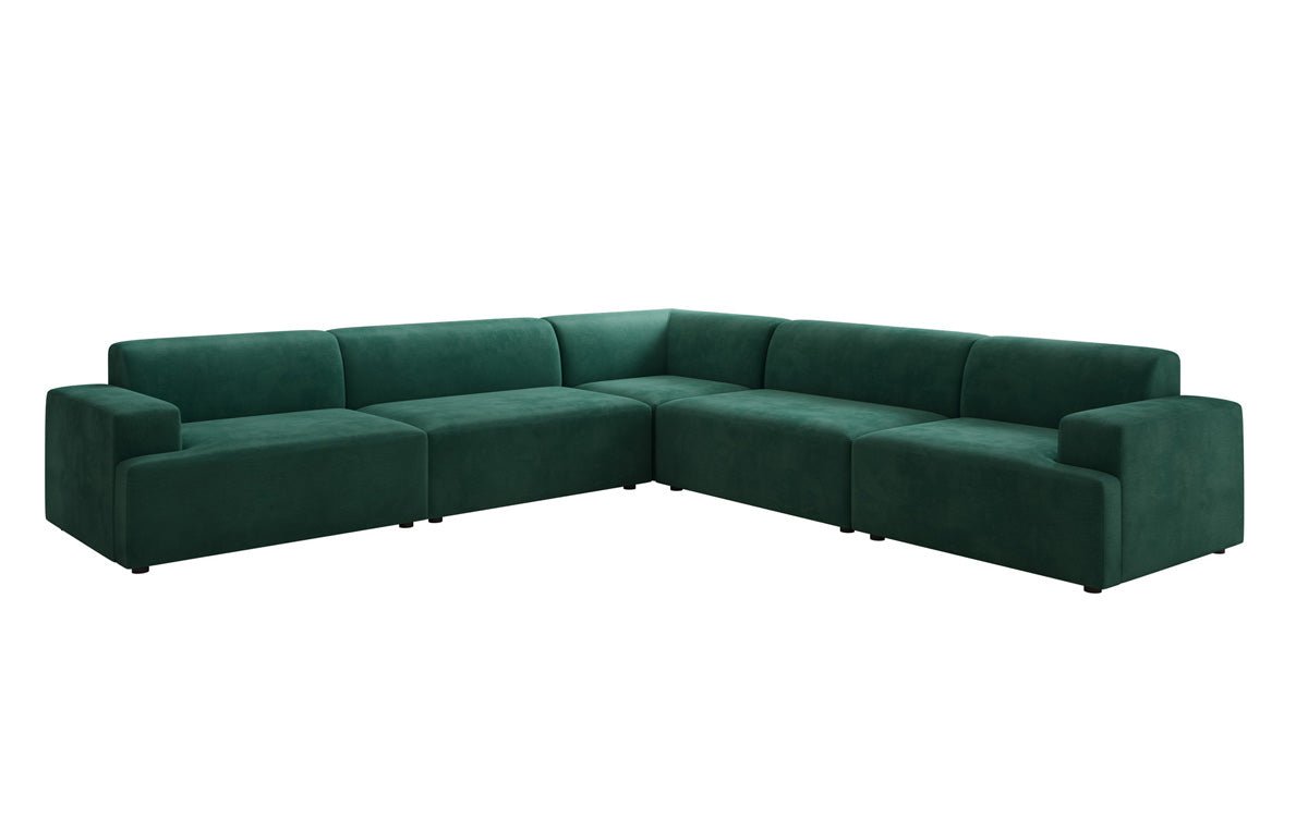 Designer Sofa Monza Living Landscape L XXL in Velvet
