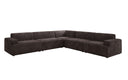 Designer corner sofa Monza XXL living landscape in Corduroy