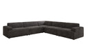 Designer corner sofa Monza XXL living landscape in Corduroy