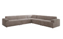 Designer corner sofa Monza XXL living landscape in Corduroy