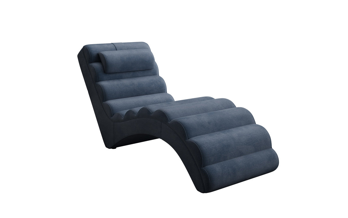 Designer Relax Lounger Malina in Velvet